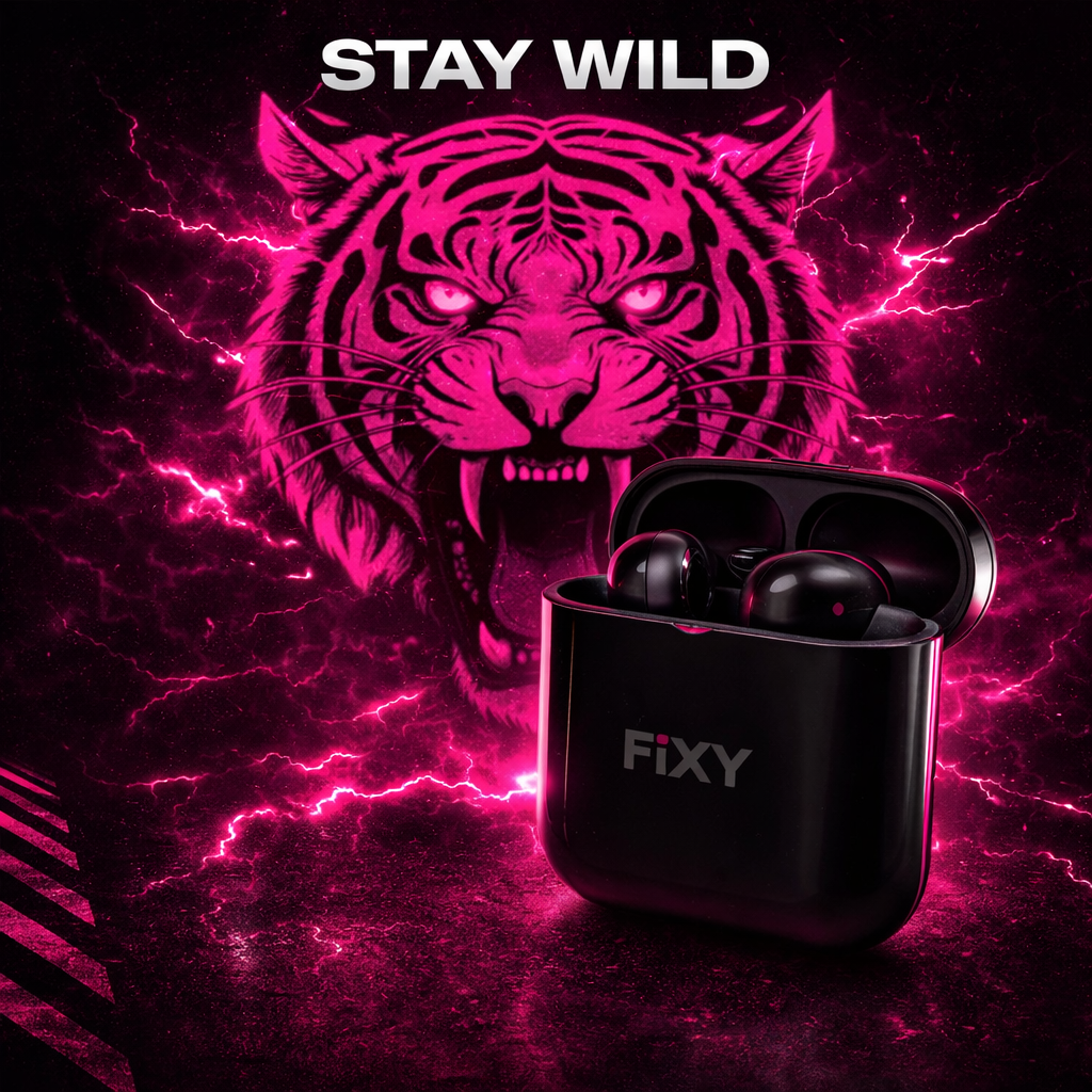FiXY Wireless Earphones – Stay Wild