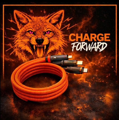 FiXY Stay Wired 3-in-1 USB Charging Cable – Type-C, Lightning & Micro-USB