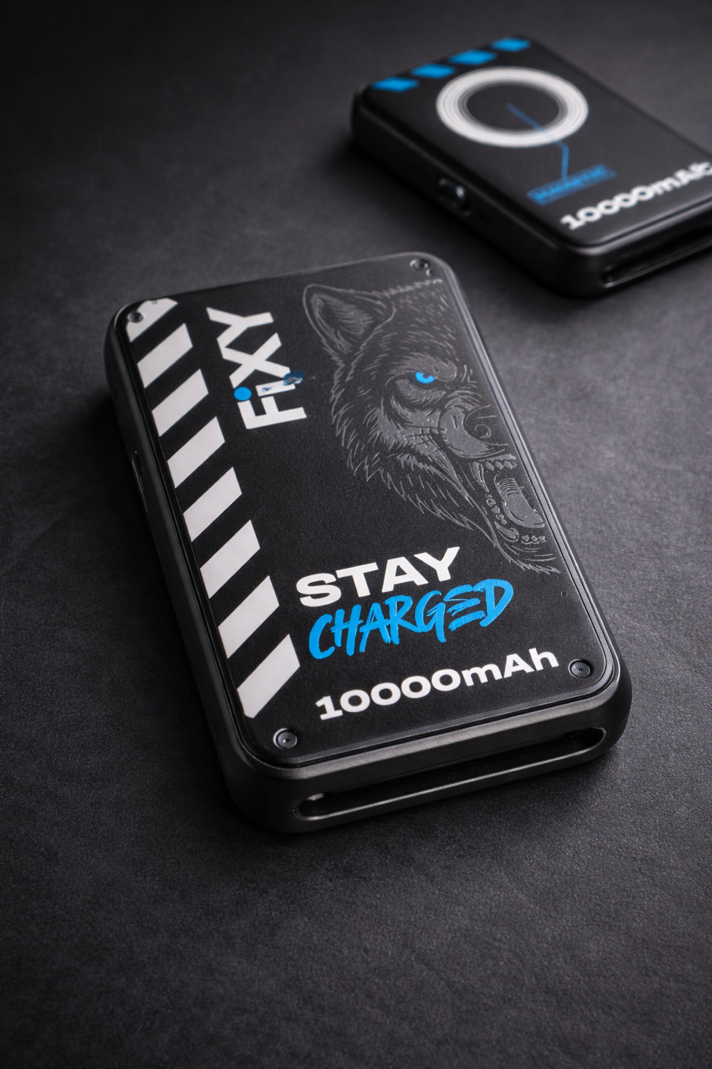 FiXY Stay Charged Wireless Power Bank – 10,000mAh Fast Charging